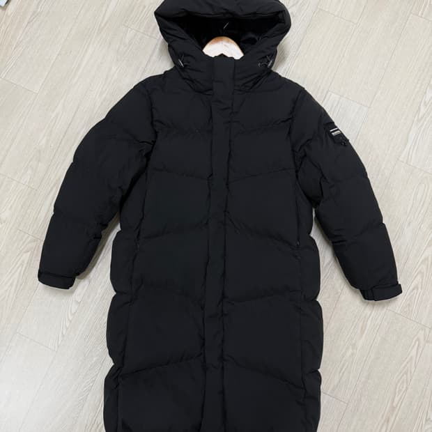 165 / 블랙야크 구스다운 롱패딩 블랙