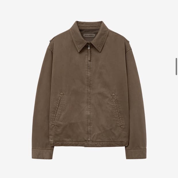 [M] 인사일런스 워시드 스윙탑 자켓