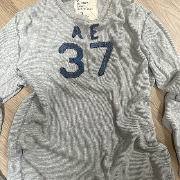 아베크롬비 와플 롱슬리브