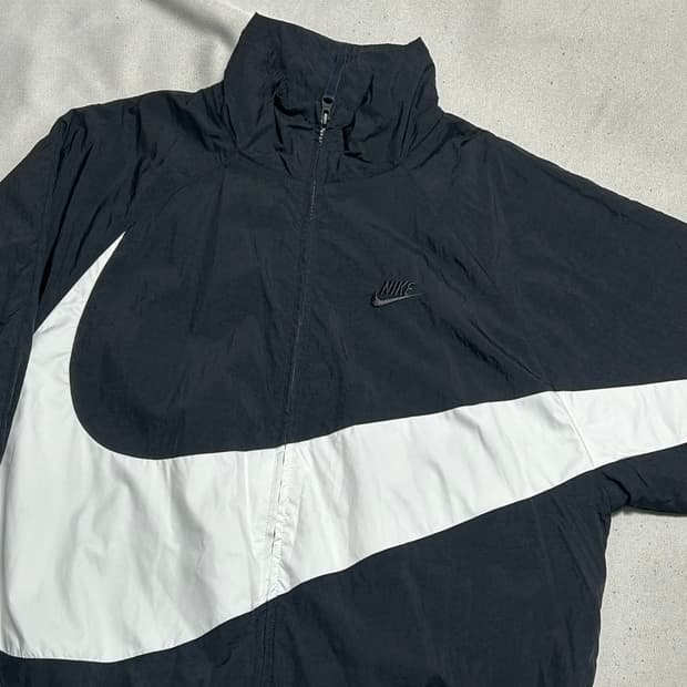 M 나이키 빅스우시 블랙 바람막이