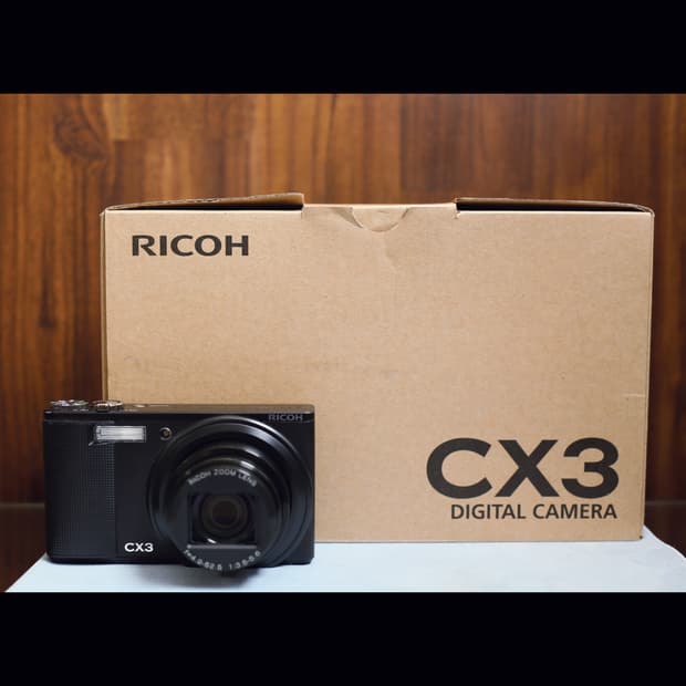 레어<준민트급> 리코 cx3 블랙 빈티지 디카 박스 세트