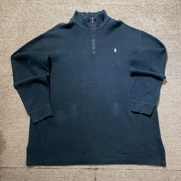 (XXL) POLO 폴로 랄프로렌 반집업 스웻셔츠 맨투맨