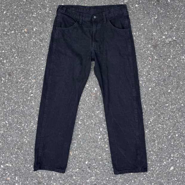 빈티지 rustler 블랙 진 데님 34 (850)
