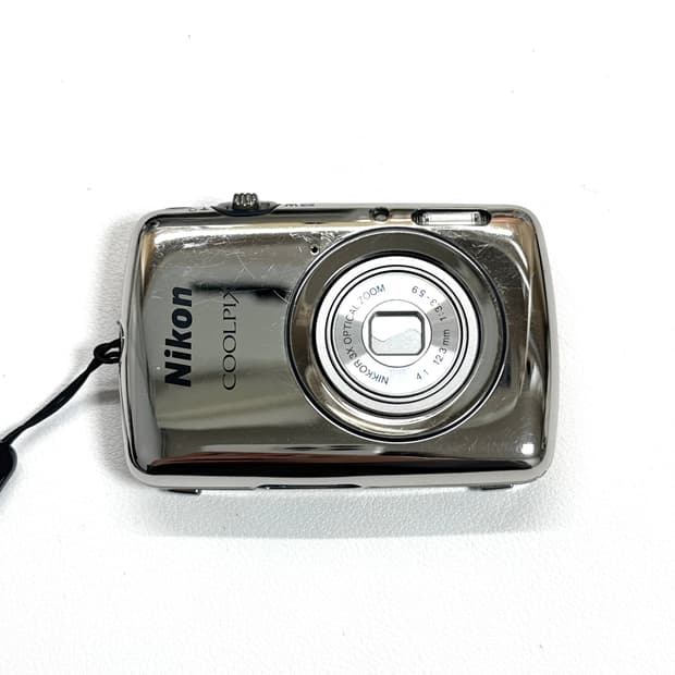 니콘 쿨픽스 S01 nikon coolpix 실버