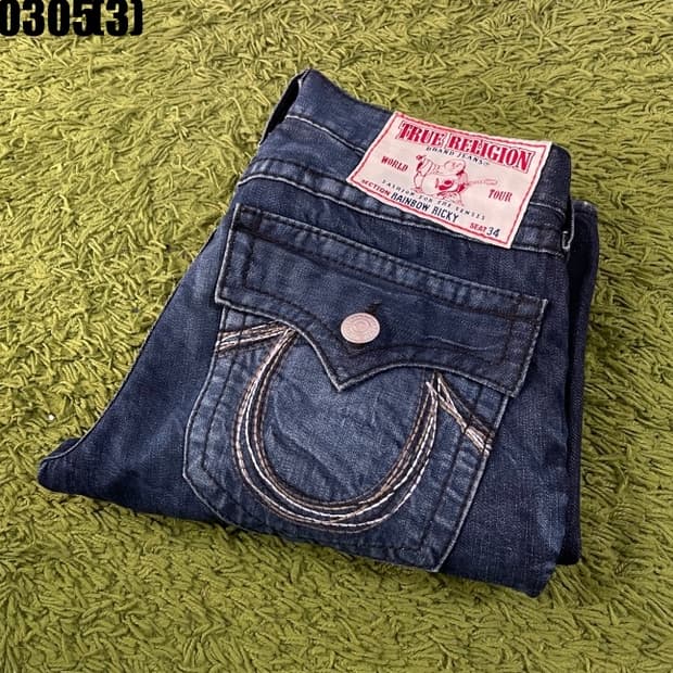 트루릴리전 청바지 데님 팬츠