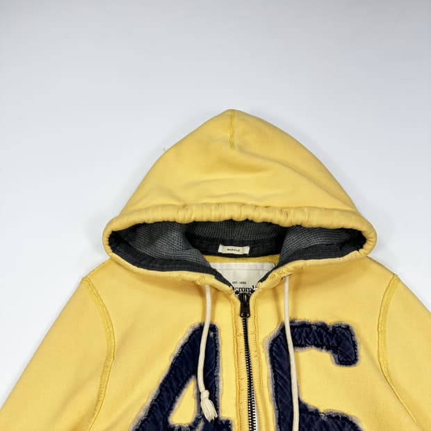 아베크롬비 뉴욕 라이트 옐로우 후드집업 (M)