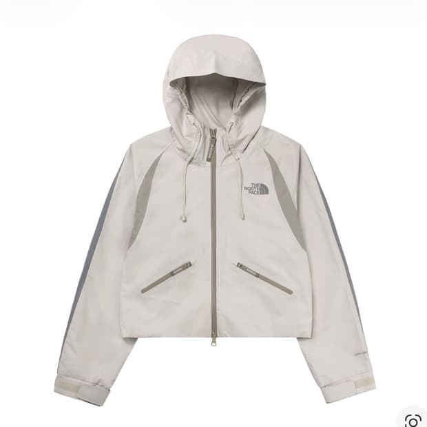 노스페이스 화이트 라벨 슬로프 자켓 화이트 샌드