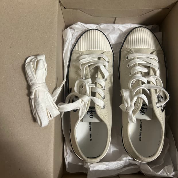 이자벨마랑 캔버스 스니커즈