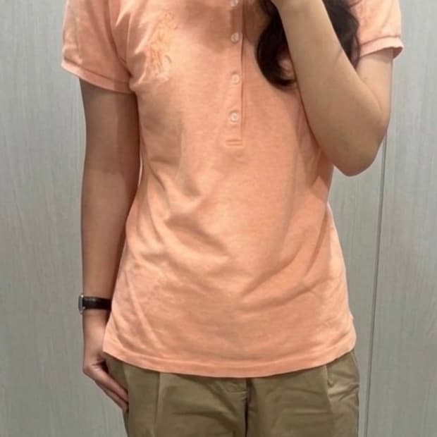 폴로 랄프로렌 빅포니 오렌지 반팔티 L (정품)