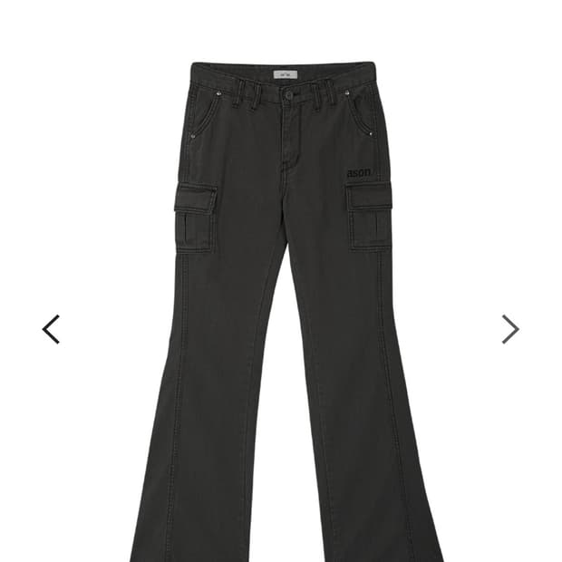 애즈온 MINUTES CARGO PANTS / CHARCOAL