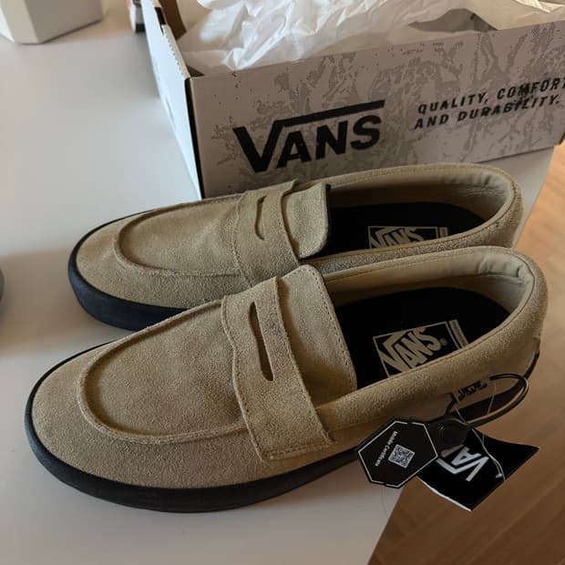 반스 스웨이드로퍼 베이지280