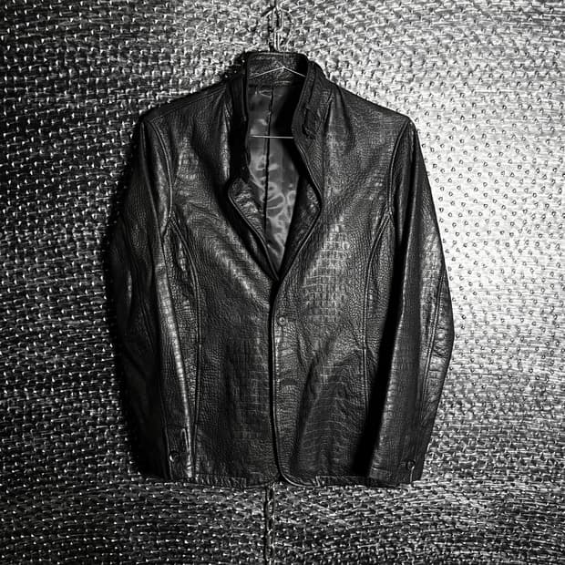 Mens Tenoras 크로커다일 블레이저