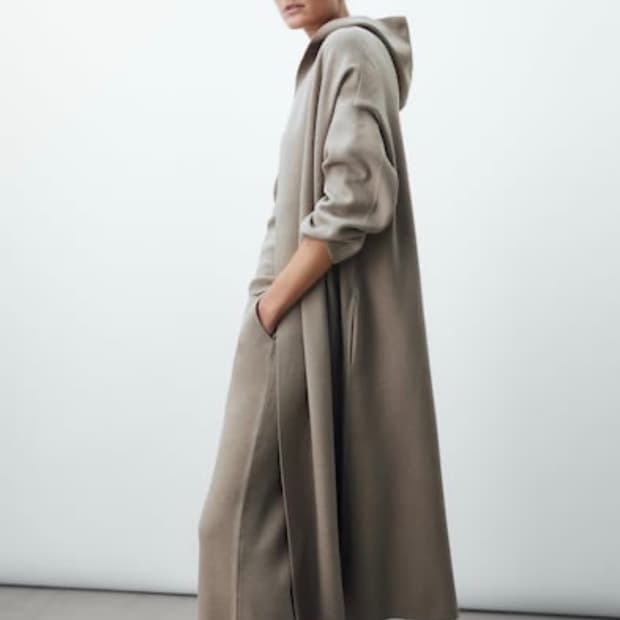 마시모두띠 후드 롱가디건