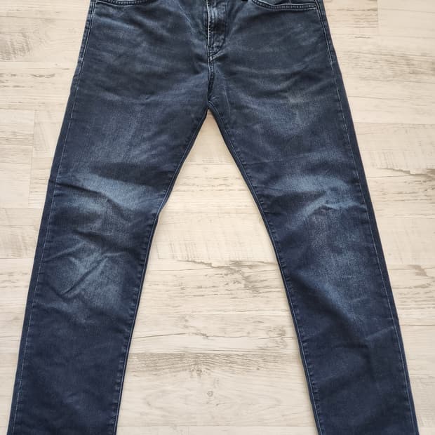 HUGOBOSS 휴고보스 스트래치 데님 팬츠 34사이즈 진청 스판 청바지