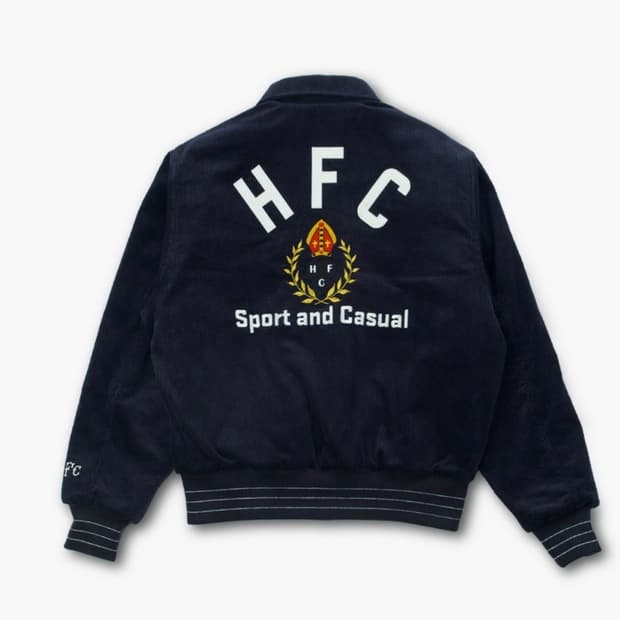 헤리티지플로스 8w 코듀로이 바시티 자켓 네이비 S