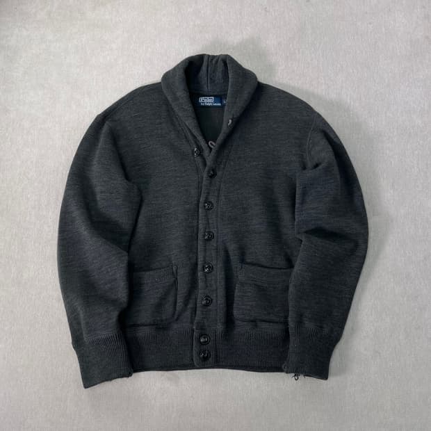 95 폴로랄프로렌 숄카라 코튼 가디건