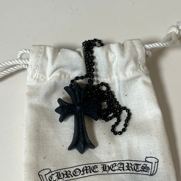 크롬하츠 실리크롬 블랙 글리터