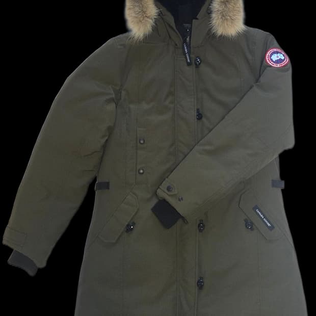 캐나다구스 우먼 켄싱턴 파카 ㅡ 밀리터리 그린 L