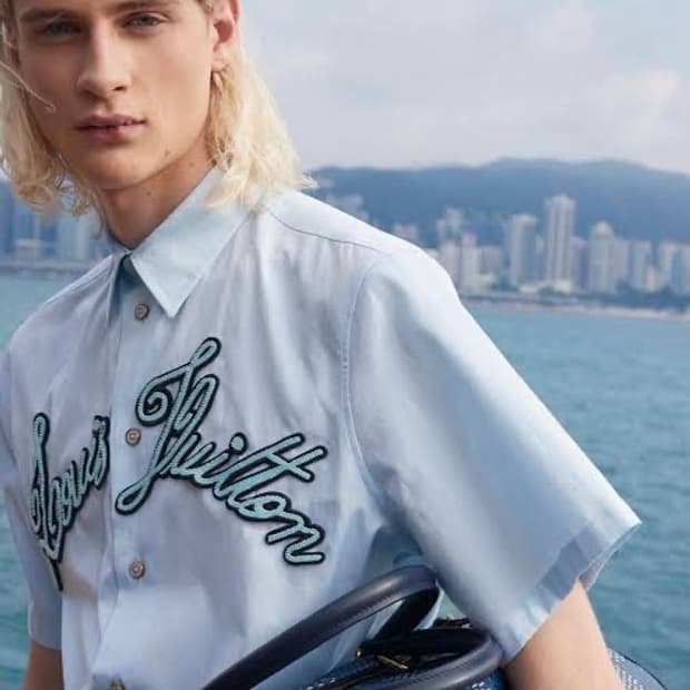 루이비통 임벨리쉬드 셔츠
