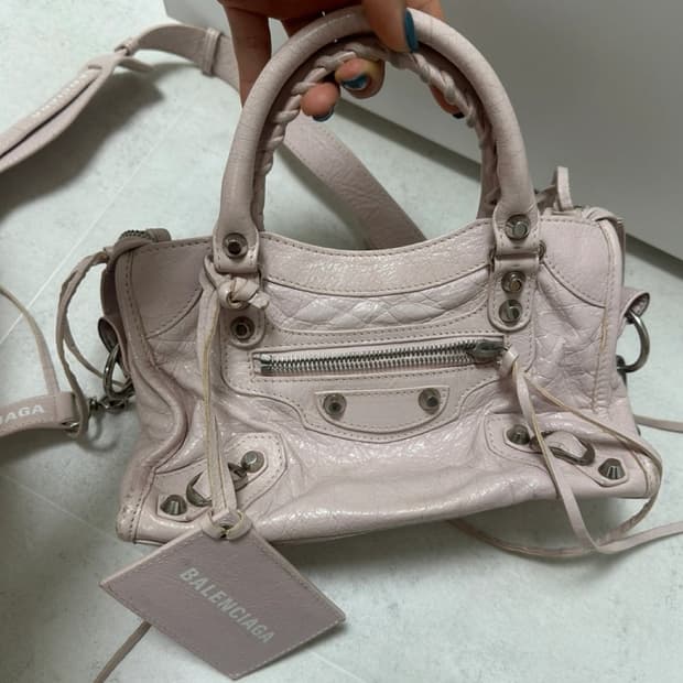 BALENCIAGA 발렌시아가 시티백 미니 핑크