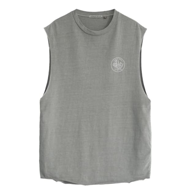 3) 폴리테루 휴먼인덱스 슬리브리스 그레이베이지