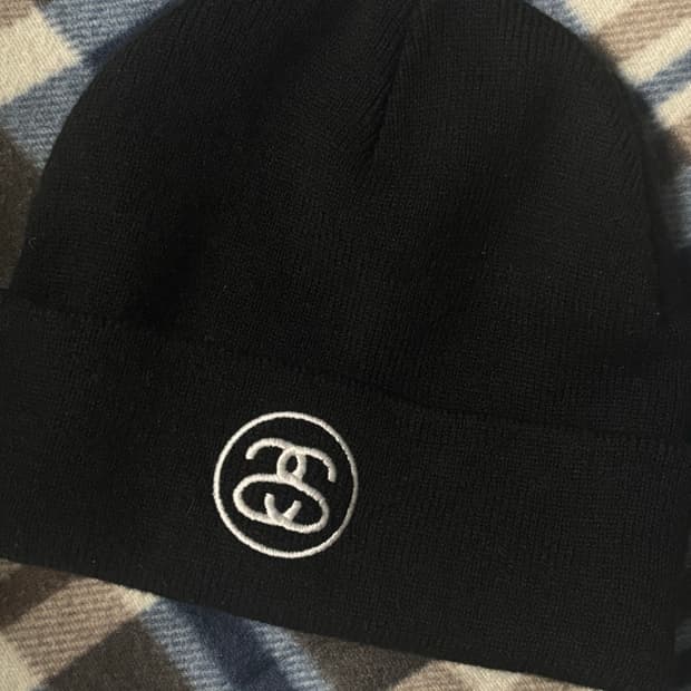 스투시 비니 SS링크 커프 비니