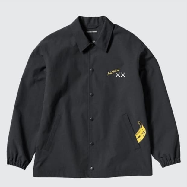 유니클로 카우스 앤디워홀 코치자켓 xxl