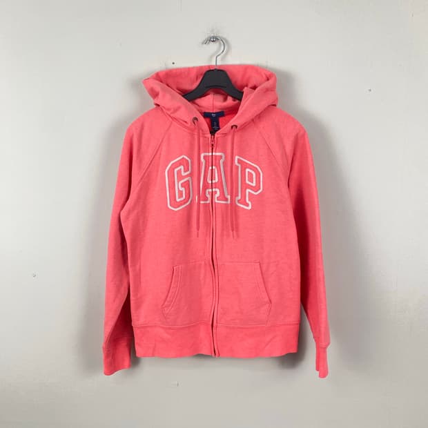 GAP 갭 핑크 후드집업 L