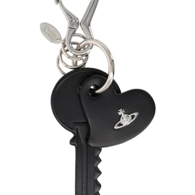 비비안웨스트우드 키&하트 열쇠 키링 키체인 