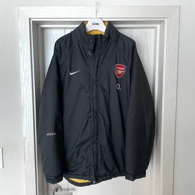 나이키 아스날 05-06 패디드 미드필드 자켓 파카 벤치자켓 패딩 O2