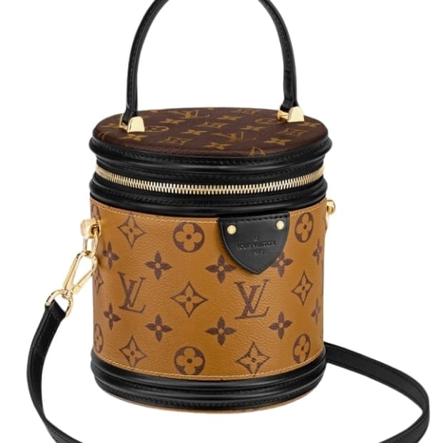 루이비통 깐느 모노그램 리버스 캔버스