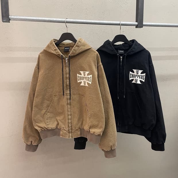 웨스트코스트 빈티지 후드집업