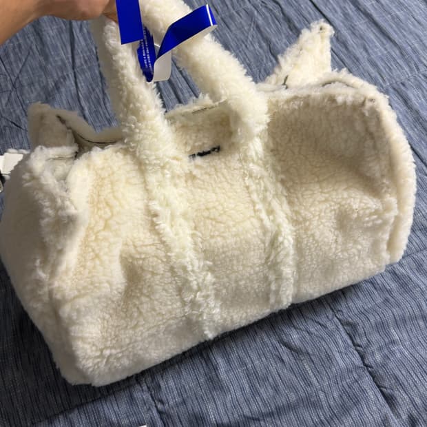 (OS) 써네이 플리스 텍스처 더플백