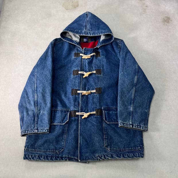 105 90s 갭 클래식 떡볶이 데님 코트