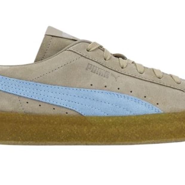 푸마 x 메종 키츠네 스웨이드 크레페 트래버틴 240 