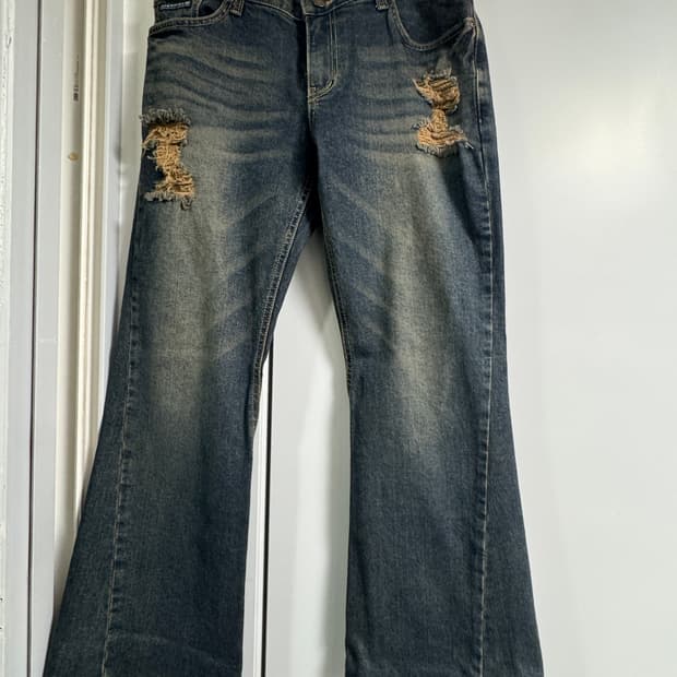 플리즈노팔로우 부츠컷 데님 3사이즈