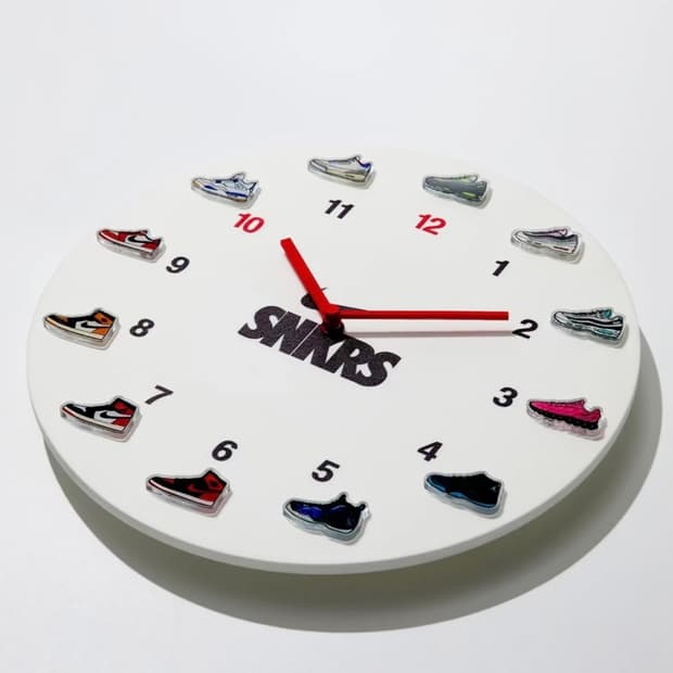 SNKRS 시계 벽시계 장식용시계