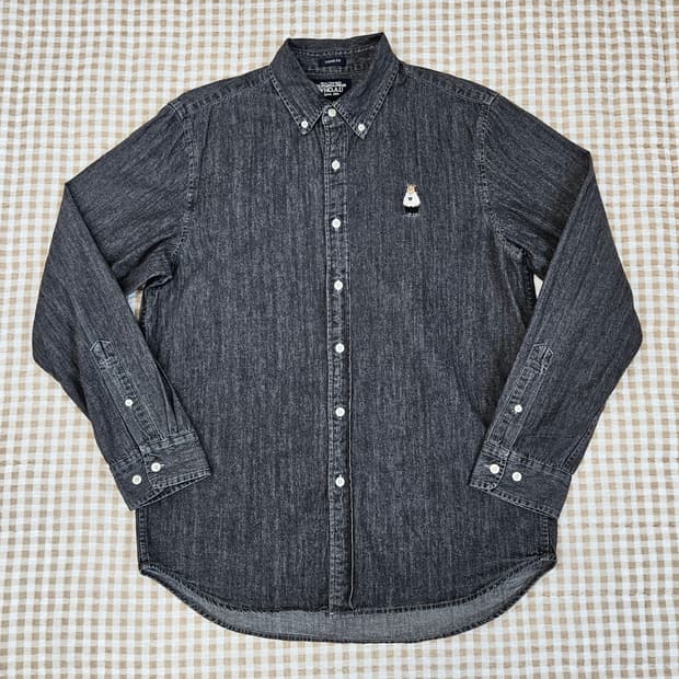 후아유 데님 셔츠 남방 남자100