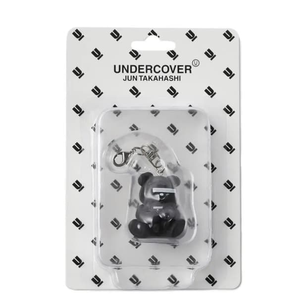 언더커버 메디콤토이 베어 키링 블랙