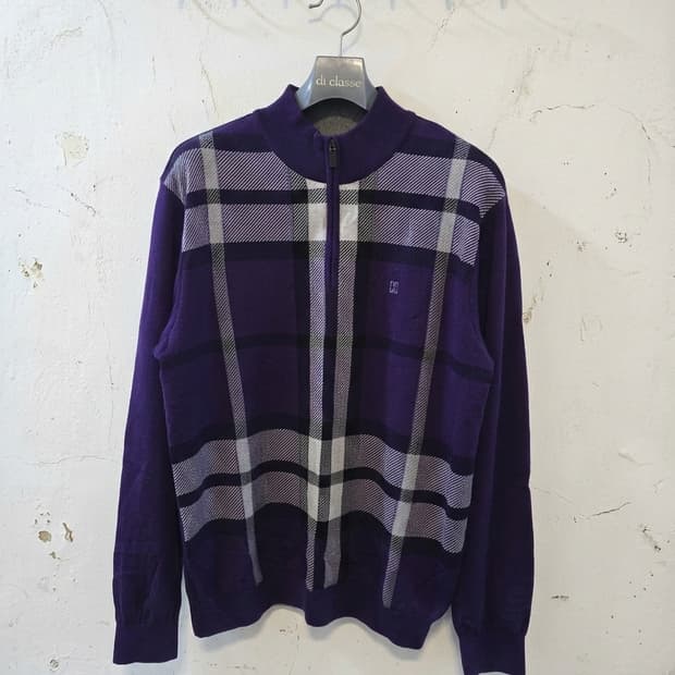 닥스 남성 체크 니트 105