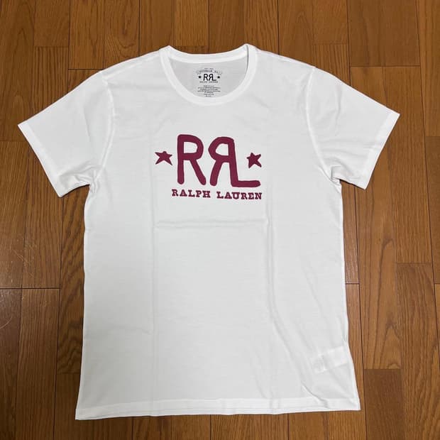 RRL 투스타 로고 크루넥 그래픽 티셔츠