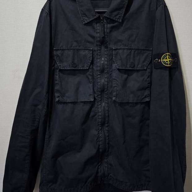 [백화점판/정품] 스톤아일랜드 올드이펙트 113WN 오버셔츠 자켓 95