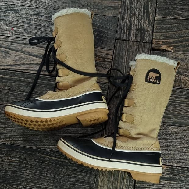 [쏘렐] 양털 덕부츠 M18040