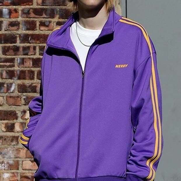 널디 퍼플색 져지