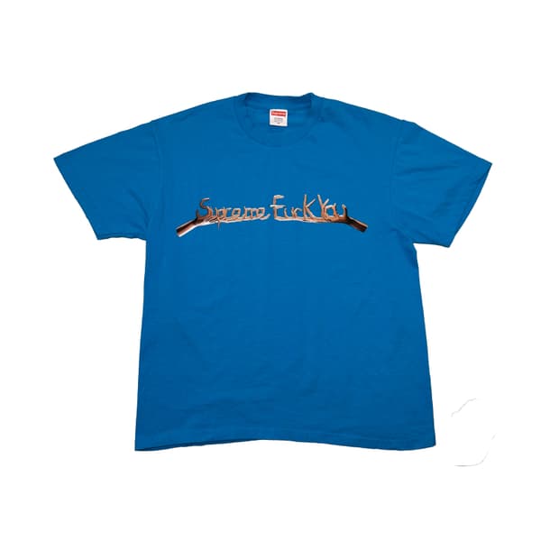 슈프림 FUCK YOU 티셔츠