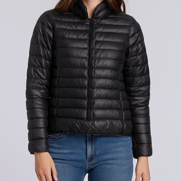 듀베티카 레더 구스 패딩