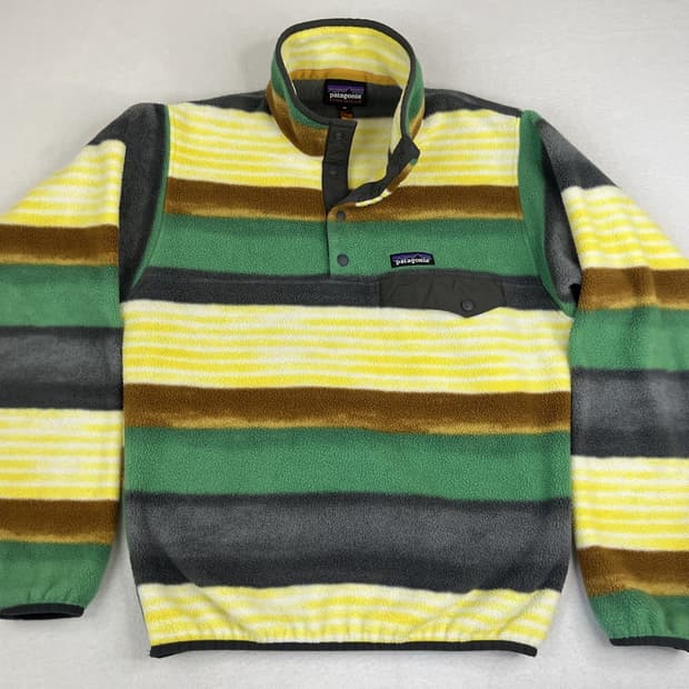 17FW 파타고니아 신칠라 스냅-T 시트러스/어센틱그린