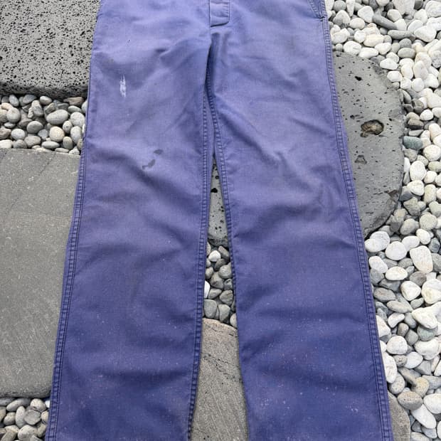1990s DISTRESSED FADED PURPLE 프렌치워크팬츠