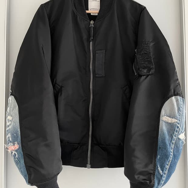 비즈빔 19FW 토르손 자켓 콜라주 블랙 4사이즈