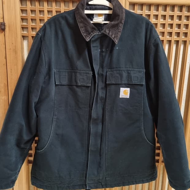 칼하트자켓xl  청록색